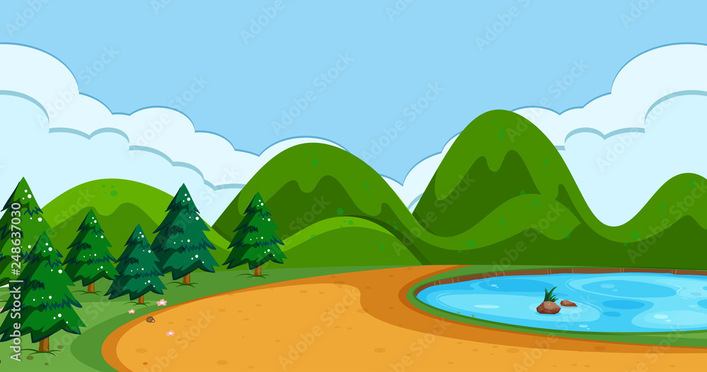 A simple nature scene A simple nature scene