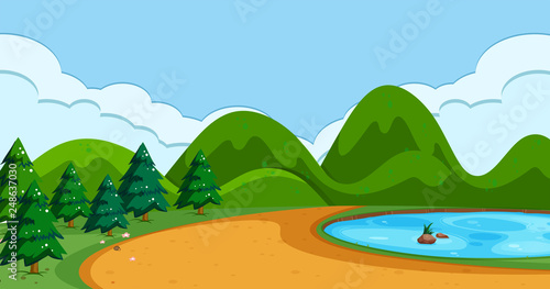 A simple nature scene