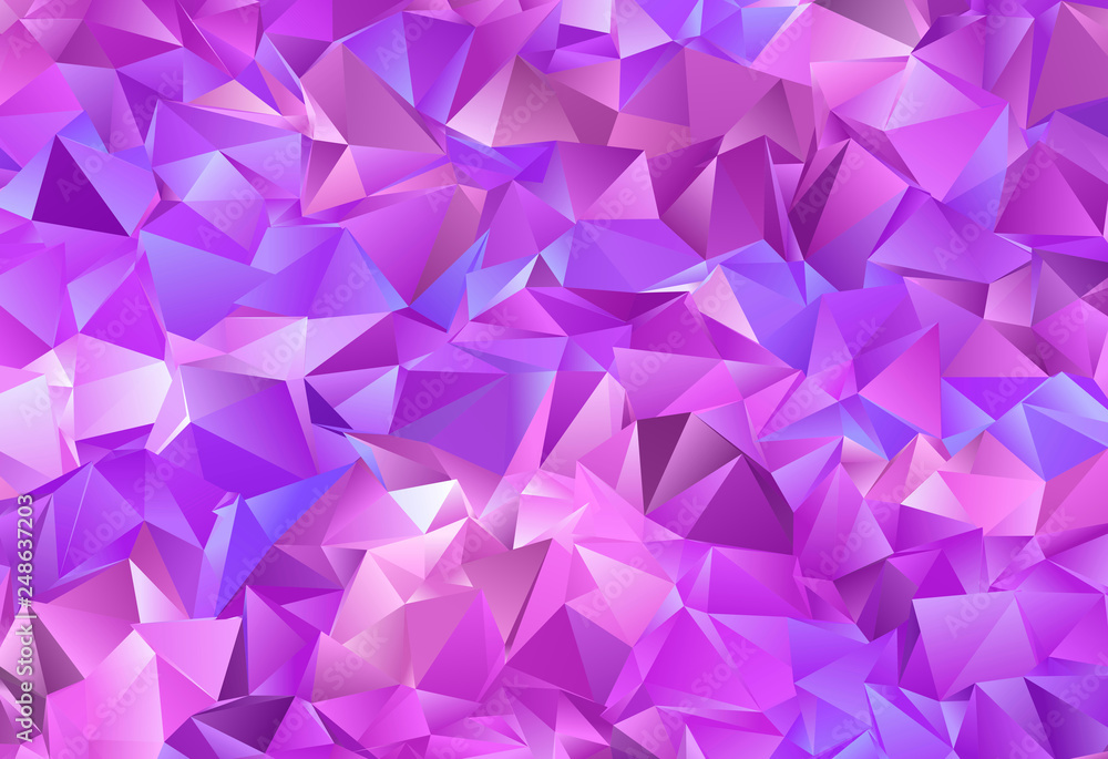 Abstract Low-Poly triangular modern background Abstract Low-Poly triangular modern background