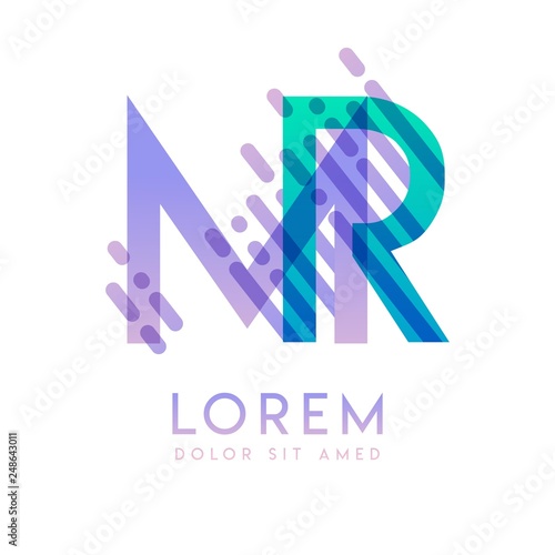 MR logo with the theme of galaxy speed and style that is suitable for creative and business industries. RM Letter Logo design for all webpage media and mobile, simple, modern and colorful.
