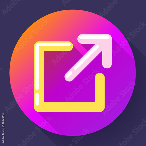 External Link Icon - user will know they are leaving the app to visit an external website