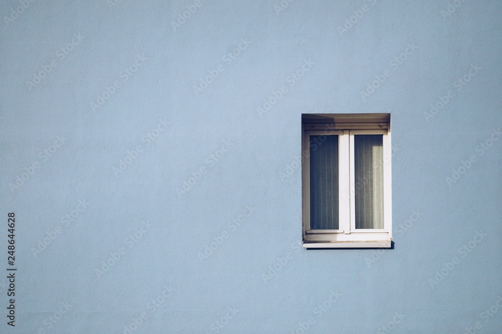 windows in the facade windows in the facade