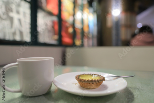 a  theme of hk old style Cha chaan teng photo