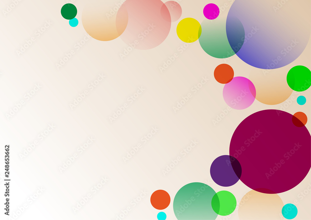Abstract geometric circles background, vector illustration. Abstract geometric circles background, vector illustration.