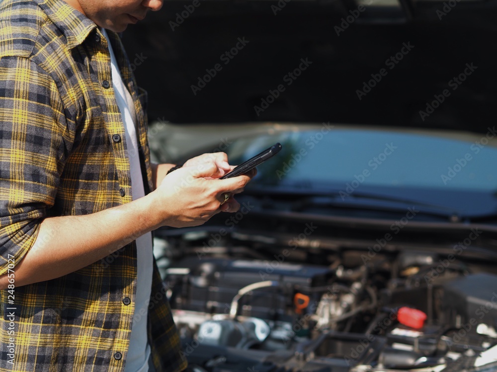 mechanic at work