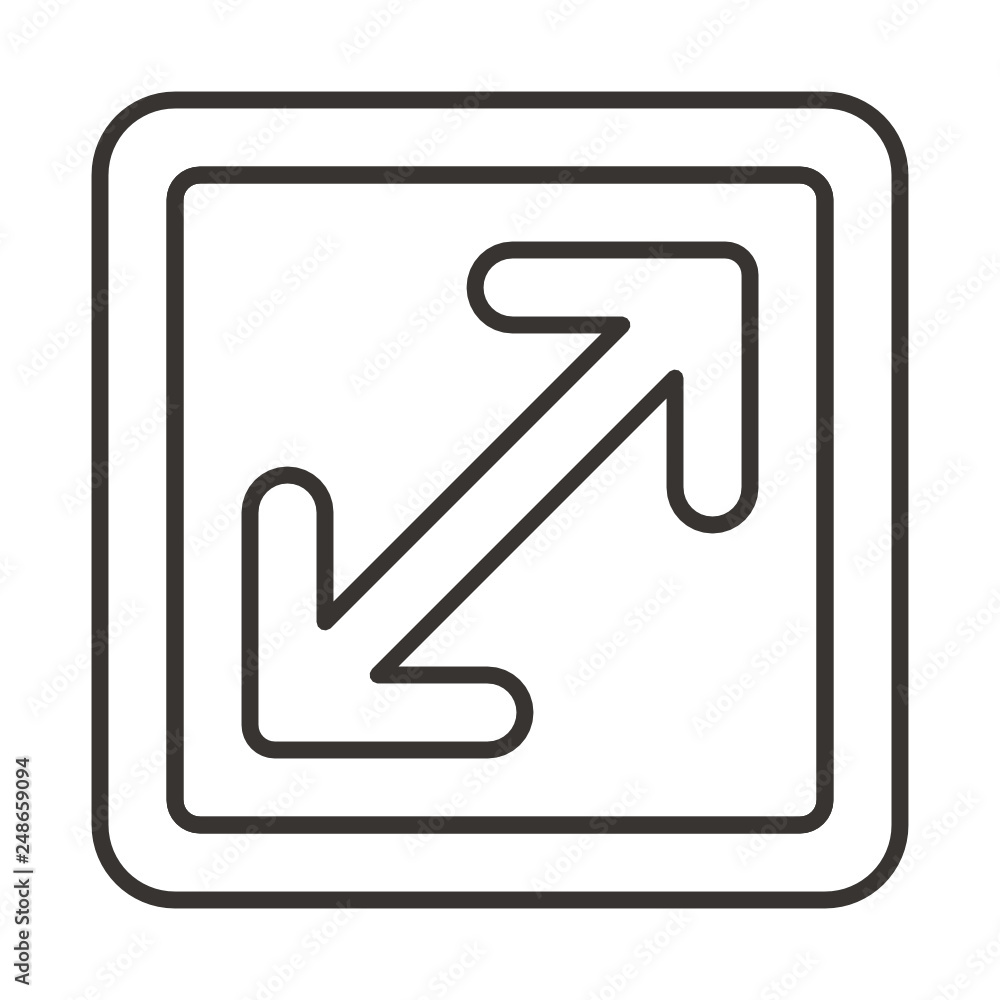 arrow direction sign two derections double arrow direction sign two derections double
