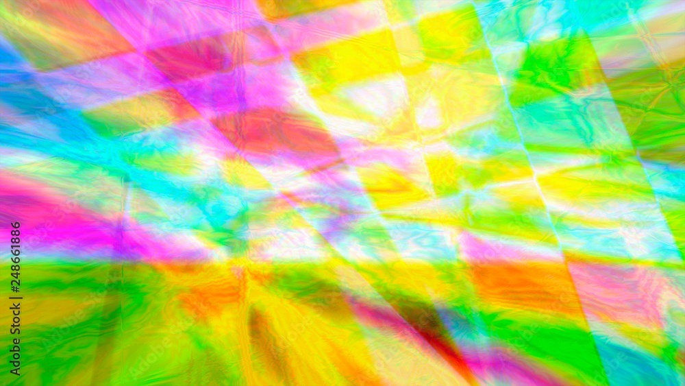 Bright psychedelic background in bright colors.