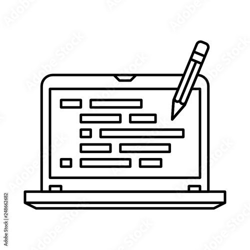 Laptop coding edit