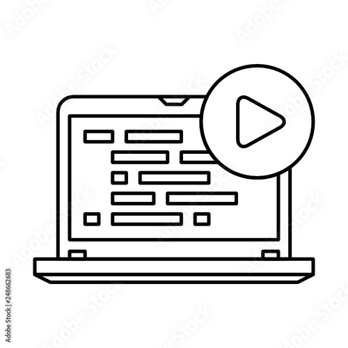 Laptop coding play