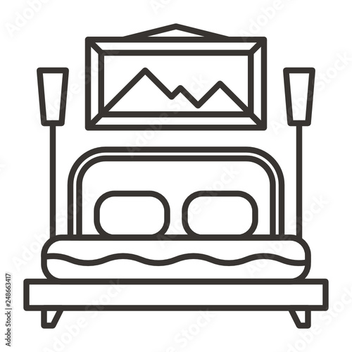 room   furniture  living  bed  painting  picture  lamp