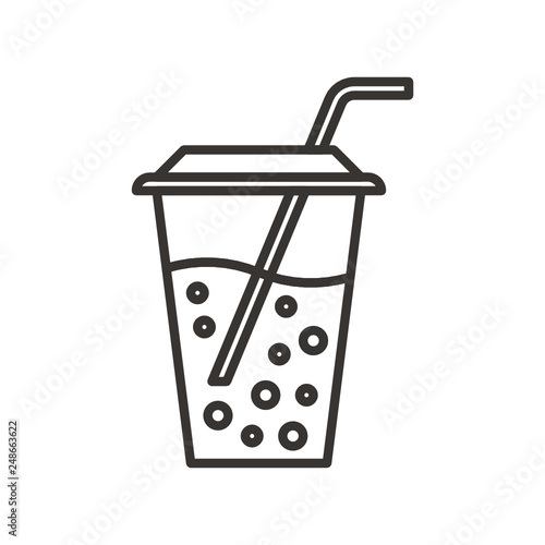 smoothie  cup  juice  paper  disposable  strartup  fresh  straw