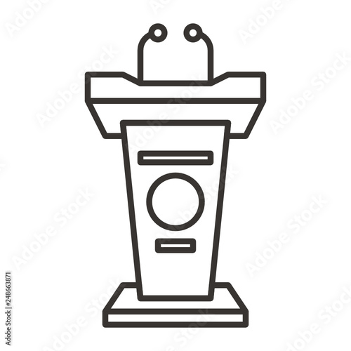 tribune  performance  speech  leader  stand  conference