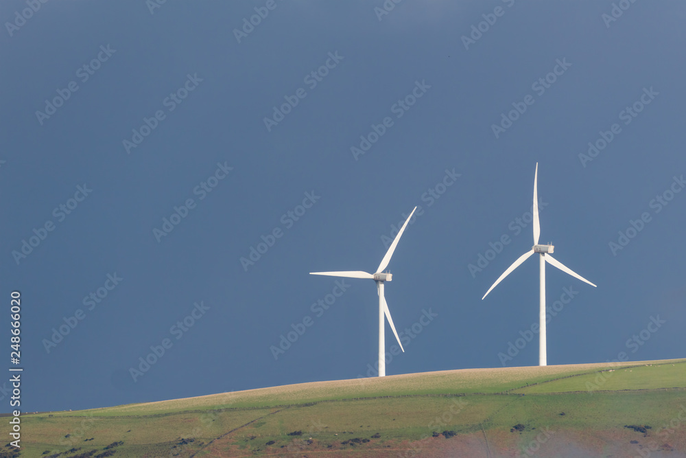 Two Wind turbines Two Wind turbines