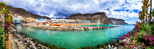 Gran Canaria holidays - beautiful Puerto de Mogan, popular tourist attraction. Canary islands photo