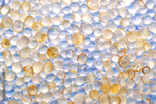 Granules Silica gel background photo