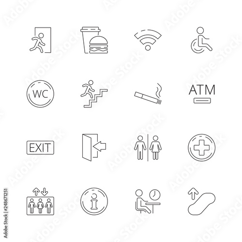Konstfotografi Public navigate symbols