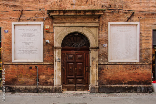 Obraz na płótnie Synagogue, Ferrara w salonie