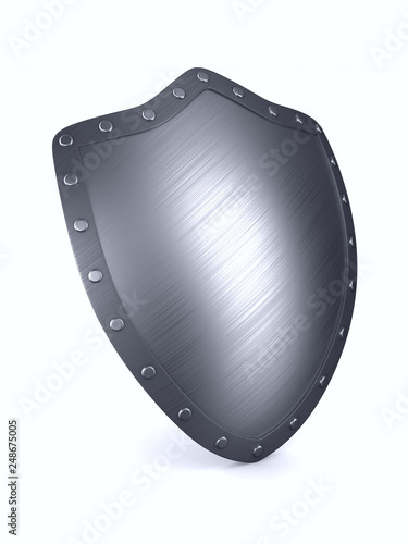 shield on white background....