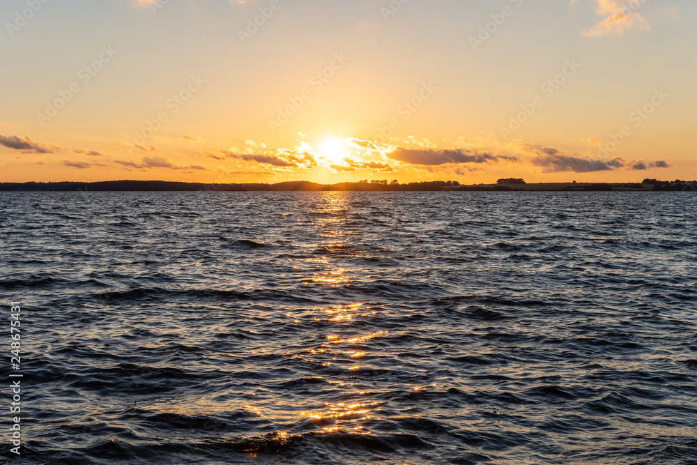 Obraz premium Seascape of Baltic Sea on Ruegen, Germany
