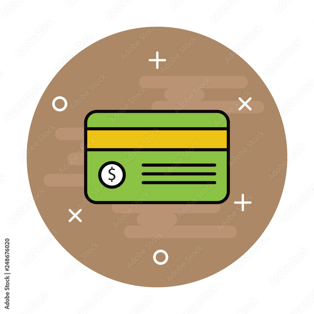 Payment line icon