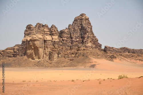 Berge im Wadi Rum