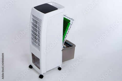 Portable air conditioner. A...