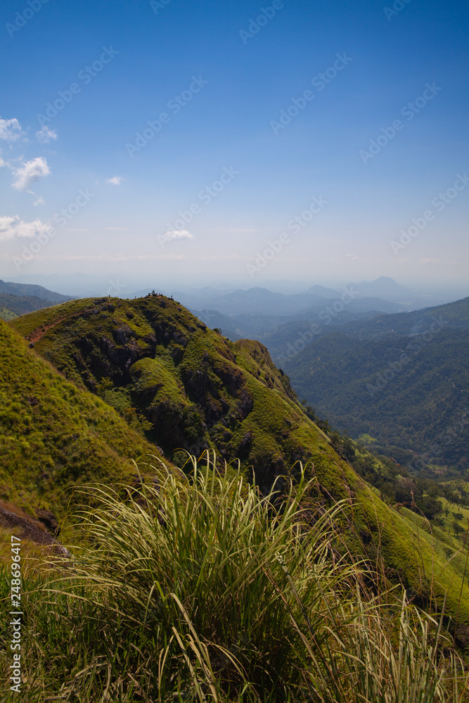 View from Little Adam's Peak, Sri Lanka. View from Little Adam's Peak, Sri Lanka.