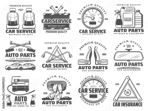 Car diagnostics service  auto repair  spare parts