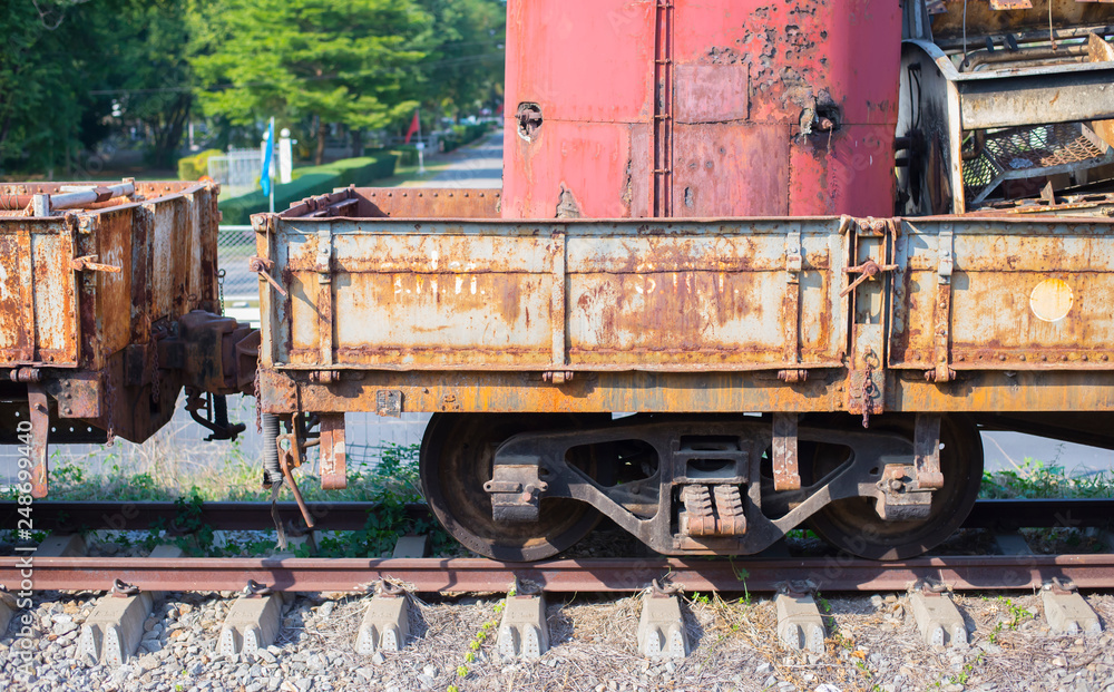 Trains that are used to transport and travel in the past that ha