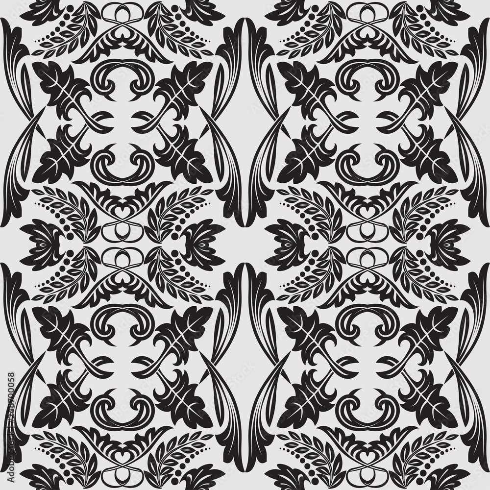 Seamless flower pattern. Seamless flower pattern.