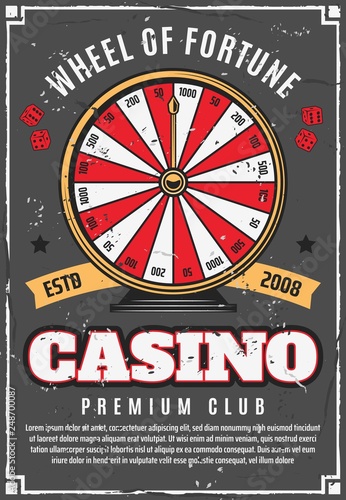 Casino poker game wheel of fortune gambling