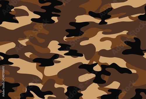 vector of brown camouflage