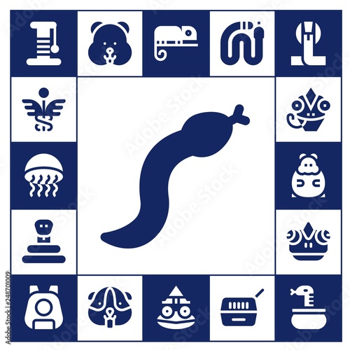 snake icon set