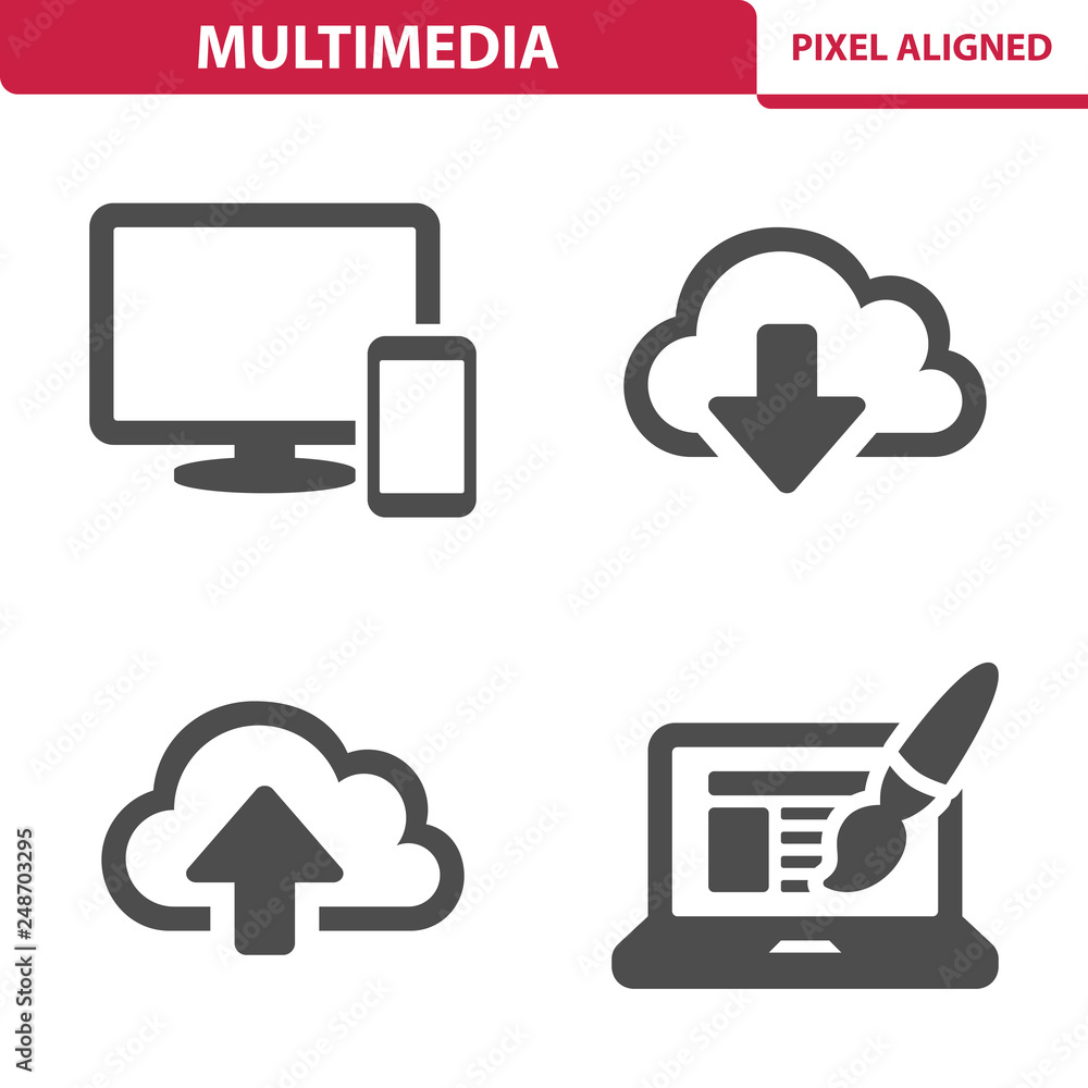 Multimedia Icons