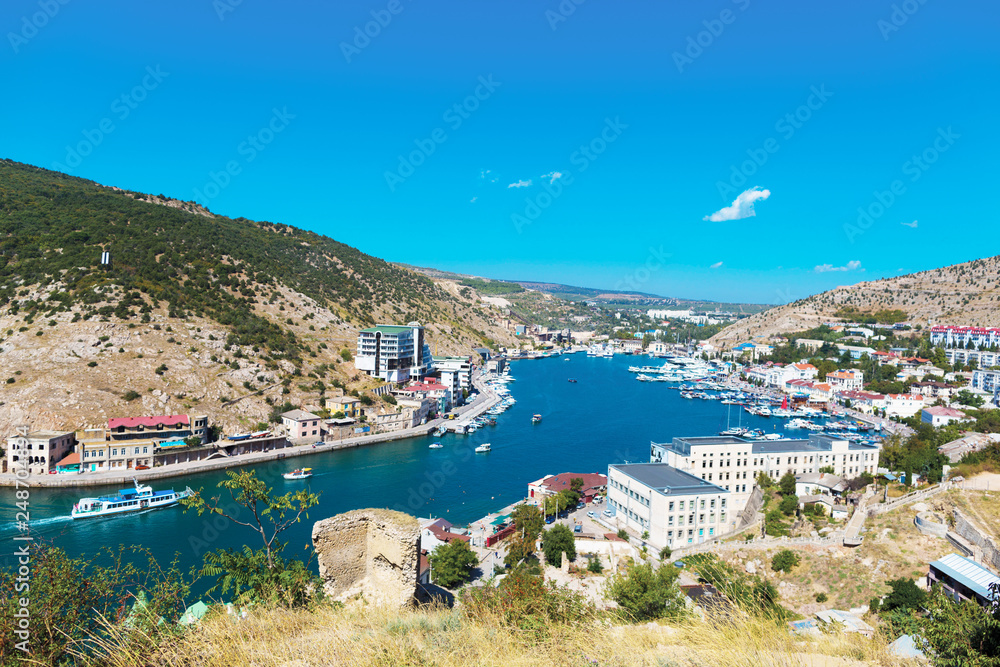 View of Balaklava Bay. Sevastopol, Crimea