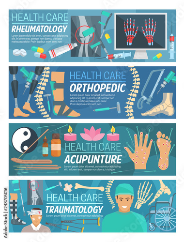 Rheumatology, orthopedic traumatology doctors