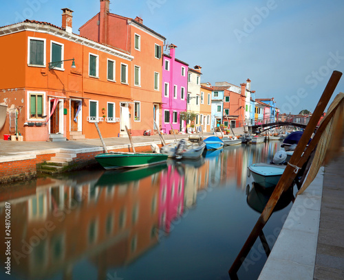 Burano is an island in northern Italy near Venice with its chara