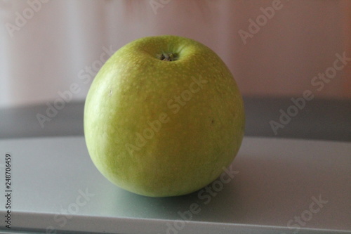  apple on the table