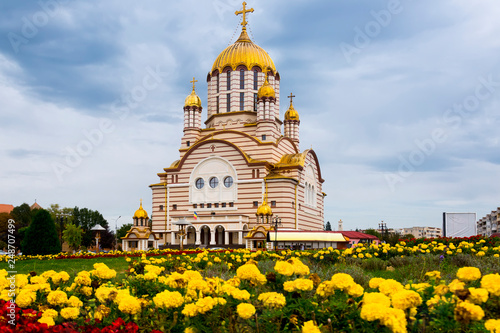 Image of cathedral of St. John the Baptist in Fagaras photo