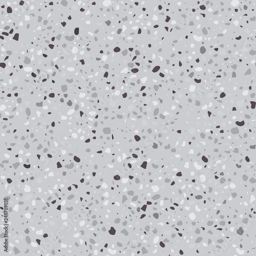 The texture of the classic Italian type of floor in the Venetian style consists of natural stone.