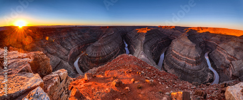 Fotografia Goosenecks Utah San Juan River