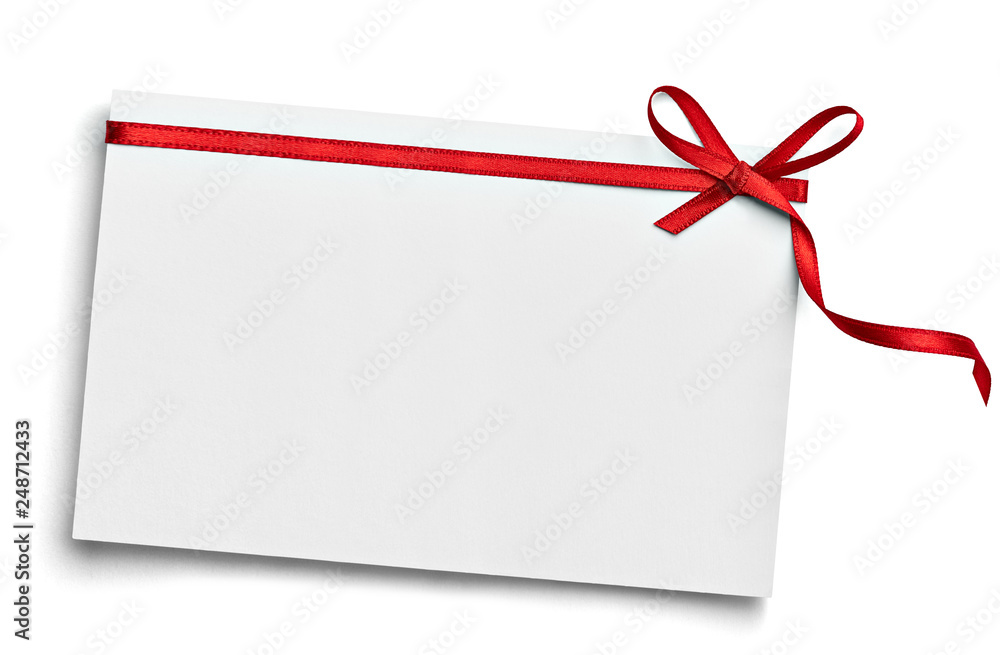 ribbon bow card note chirstmas celebration greeting ribbon bow card note chirstmas celebration greeting