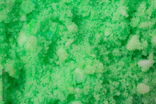 фотографія Color snow ice cream as background, closeup