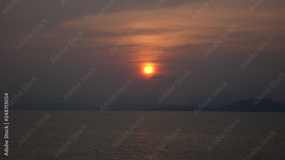 Fototapeta premium 夕陽