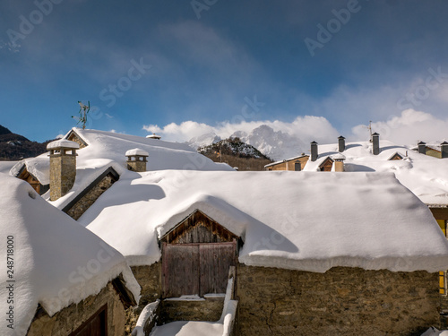 montañas nevadas