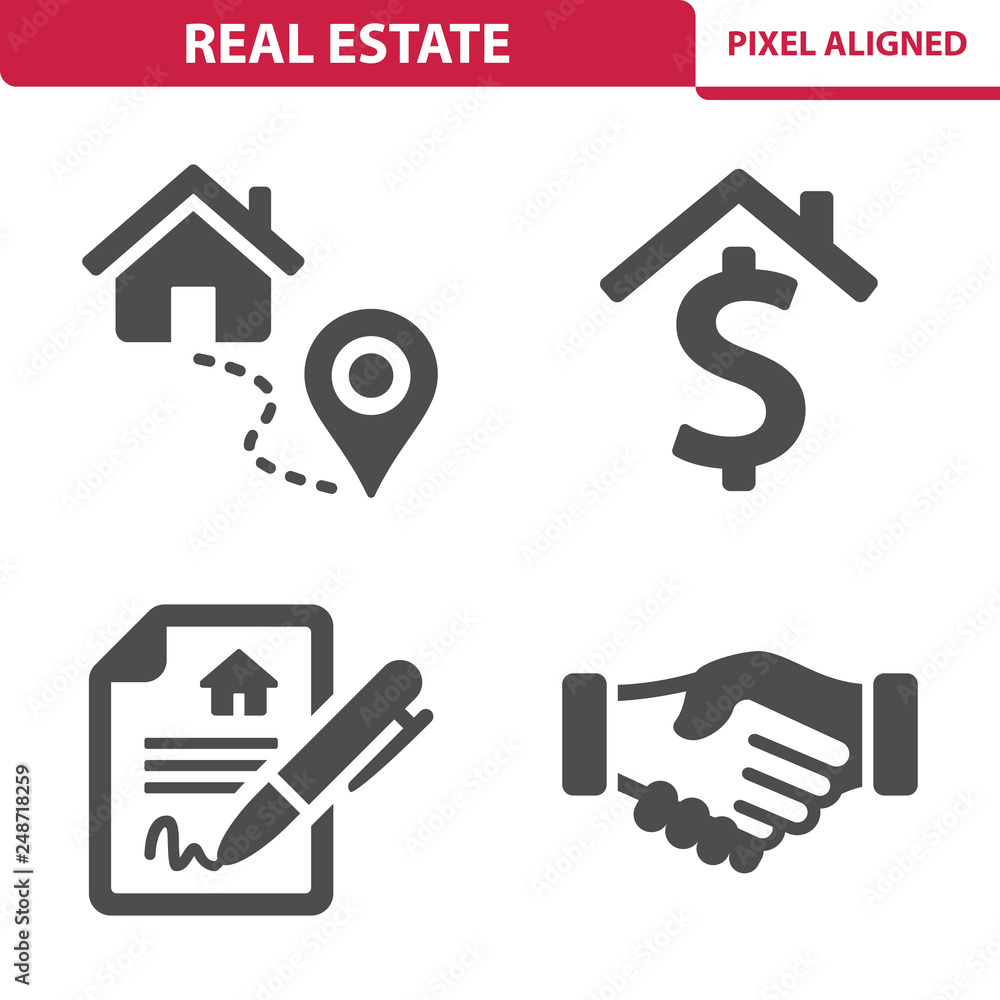Real Estate Icons Real Estate Icons