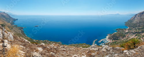 Fototapeta Naklejka Na Ścianę i Meble -  Tyrrhenian sea coast near Maratea, Italy