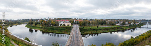 The bridge across the Volga in Rzhev.