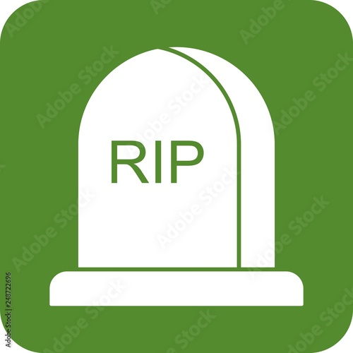 vector grave icon