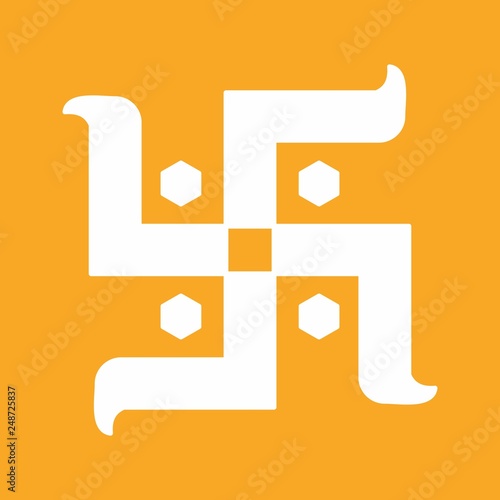 vector hindu sign icon